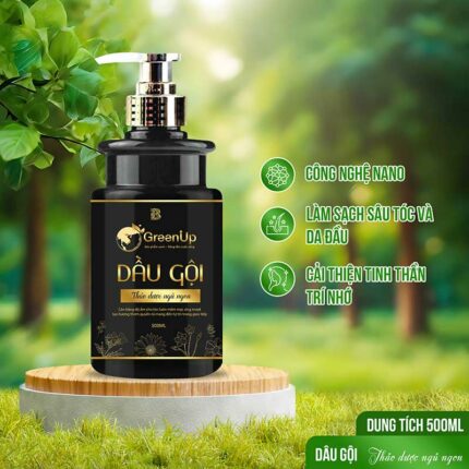 Dầu gội thảo dược ngủ ngon GreenUp 500ml